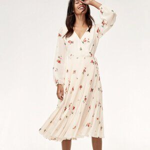 Aritzia Wilfred Beaune Dress Longsleeve